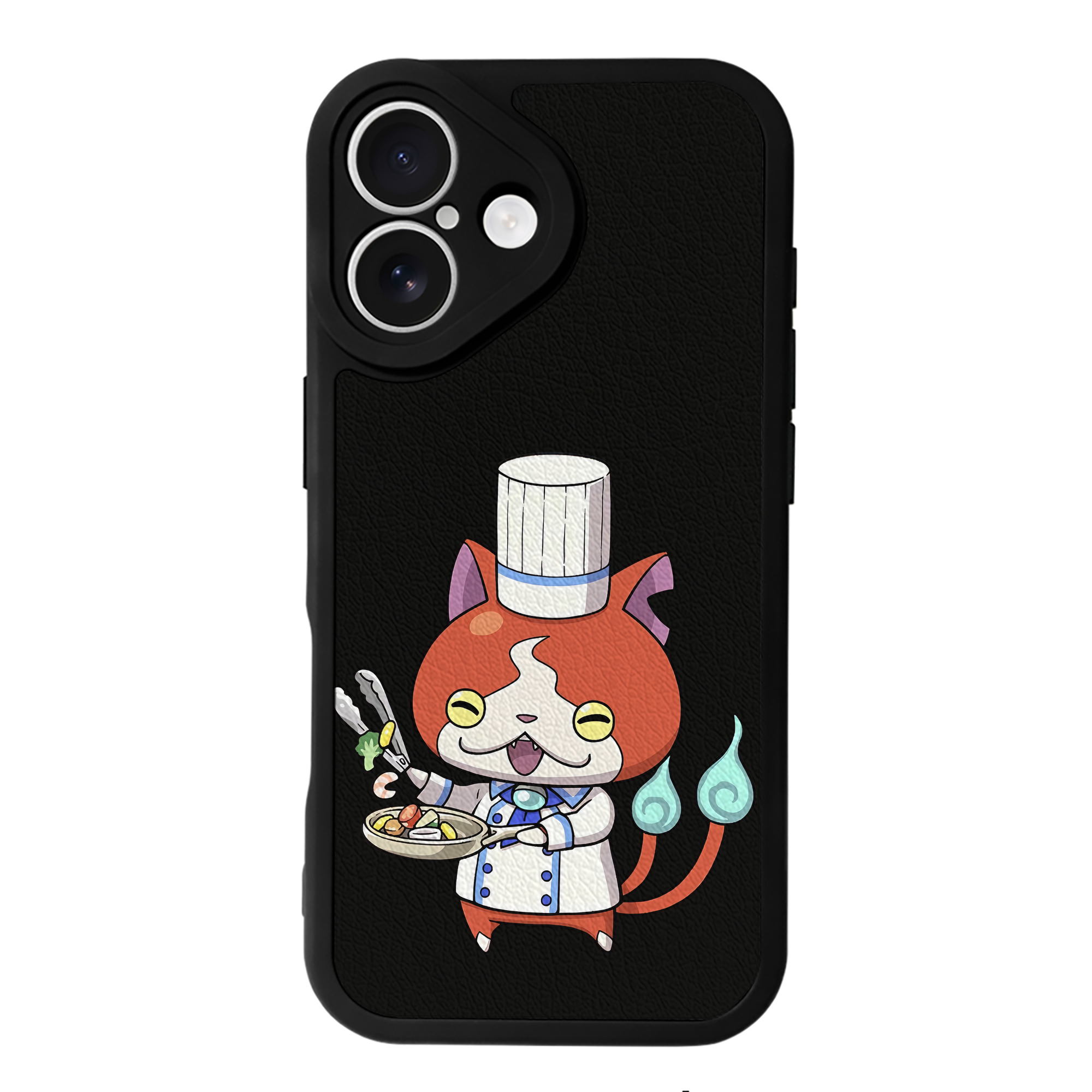 （画像用） 妖怪ウォッチ Yo-kai Watch 【iPhone 16シリーズ対応】シリコンスマホケース（レザー調） 材質：シリコン